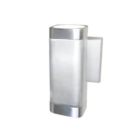 Maxim Lighting Lightray LED 2-Light 4" Wide Brushed Aluminum Outdoor Wall Sconce 86109AL